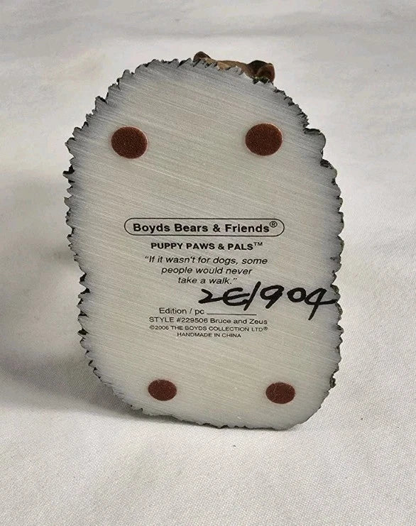 Boyds Puppy & Paws Bruce & Zeus 229506 image 3