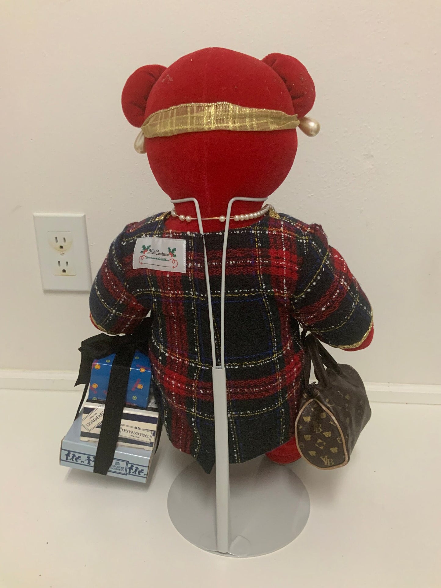 North American Bear VIB 20" VIB Xmas Shop Bear 1998 Limited Edition #3084 image 4