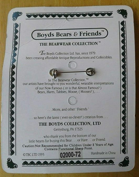 Boyds Pin Bearwear Prissie and Missie Fixin Tea for Three #0200072 image 4