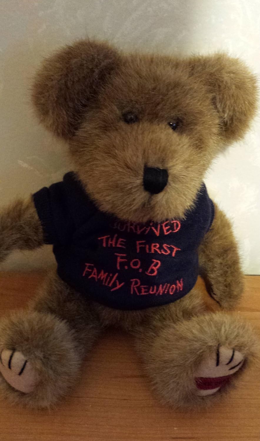 Boyds Bear Plush Bear Lee Survivedit FOB 2001-85 image 2
