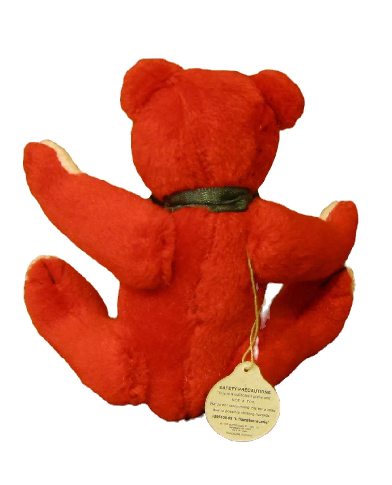 Boyds Bear Plush T FRAMPTON WUZZIEn6 Fabric Teddy Bear Jointed 595100-05 image 1