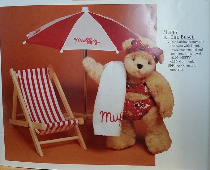 North American BEACH ensemble Muffy Dressed #4309 1990 image 1