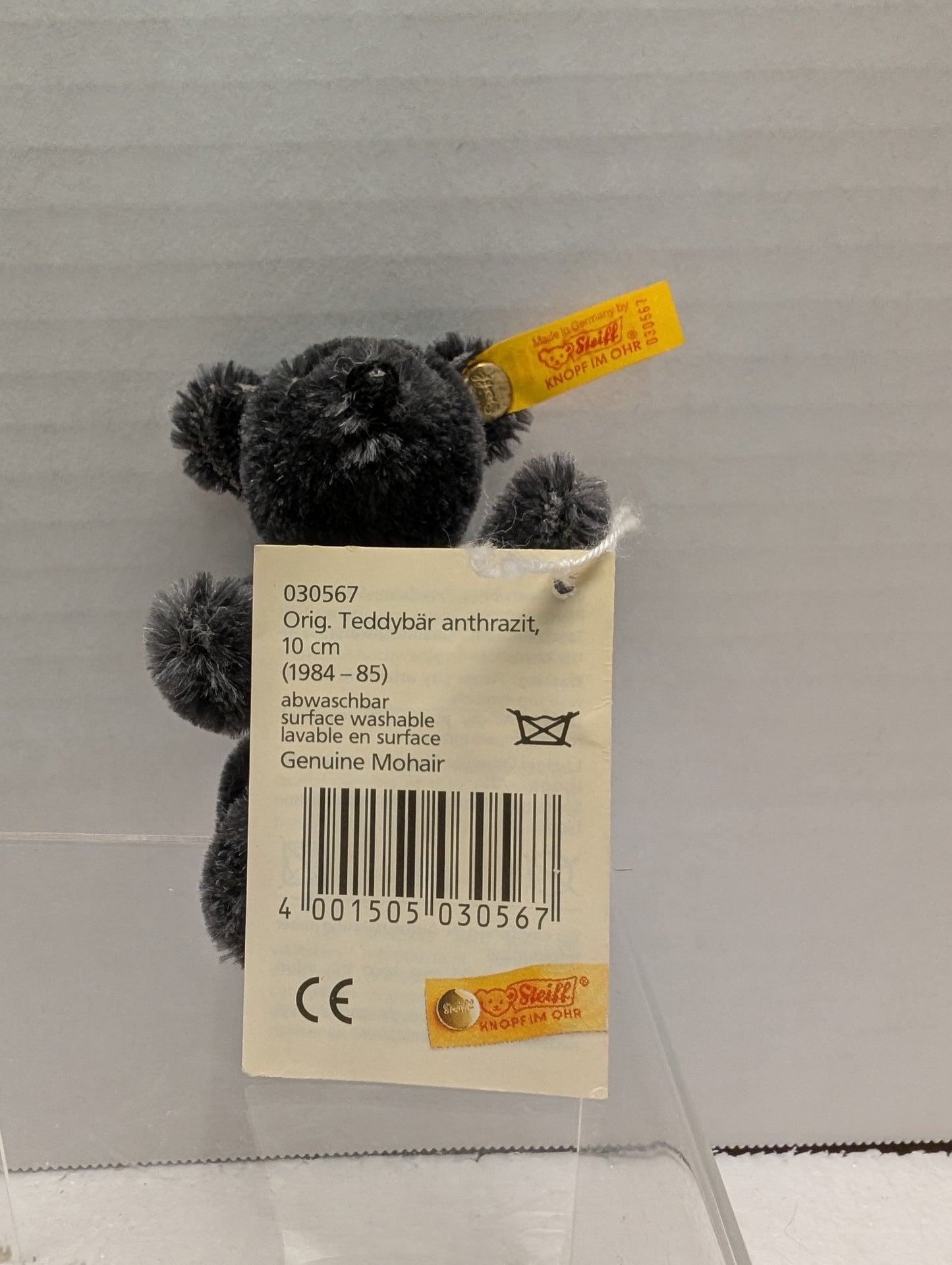 Steiff Charcoal 10cm Fully Jointed Bear 0212/10 image 5