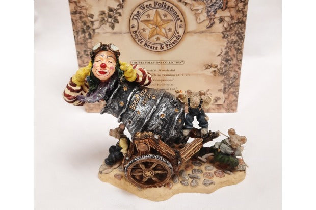 Boyds Wee Folkstones Boom Boom Magee w.Match & Fuse..Thar She Blows! image 0
