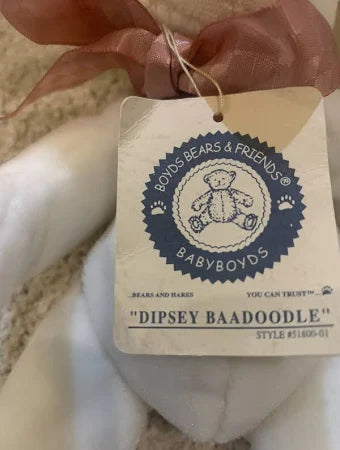 Boyds Lamb Dipsey Baadoodle Lamb 51800-01 10" image 3