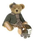 Boyds Bear Plush QVC 14 Bernadette Bearbucks & Piggy 99956V #C22621 QVC Ex image 5
