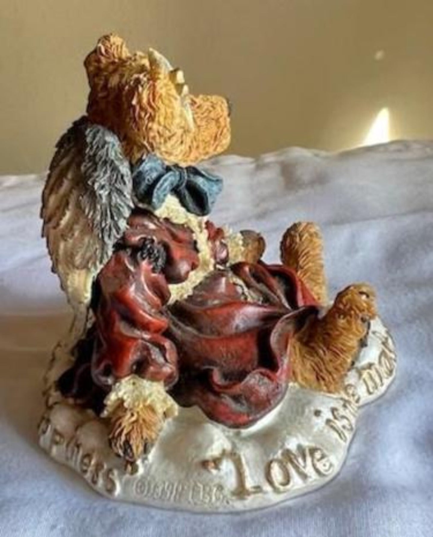 Boyds Bear Resin Guinevere the Angel Love is the Master Key #228308 image 4