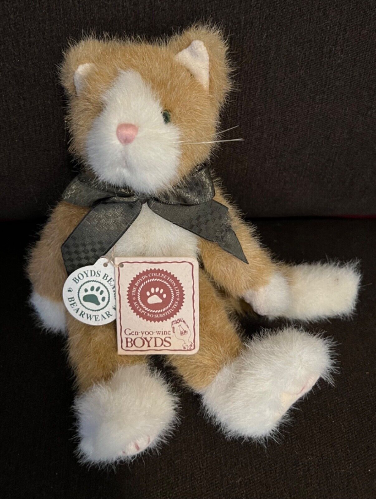 Boyds Plush Cat Golda Meow 53030-08 image 1