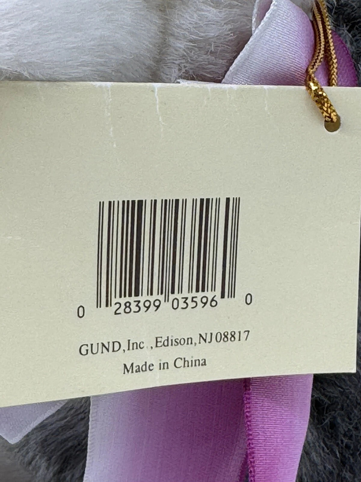 Gund Bartholomew Bunny #3596 Signed Limited Edition Rabbit image 10