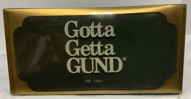 Gund GUNDY Boxed Bear 1991 Collector's Bear image 6