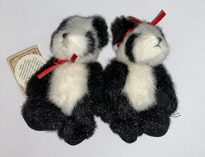 Boyds Bear Plush Noah's Ark Panda Hsing Hsing and Ling Ling Wongbruin 568002 image 0