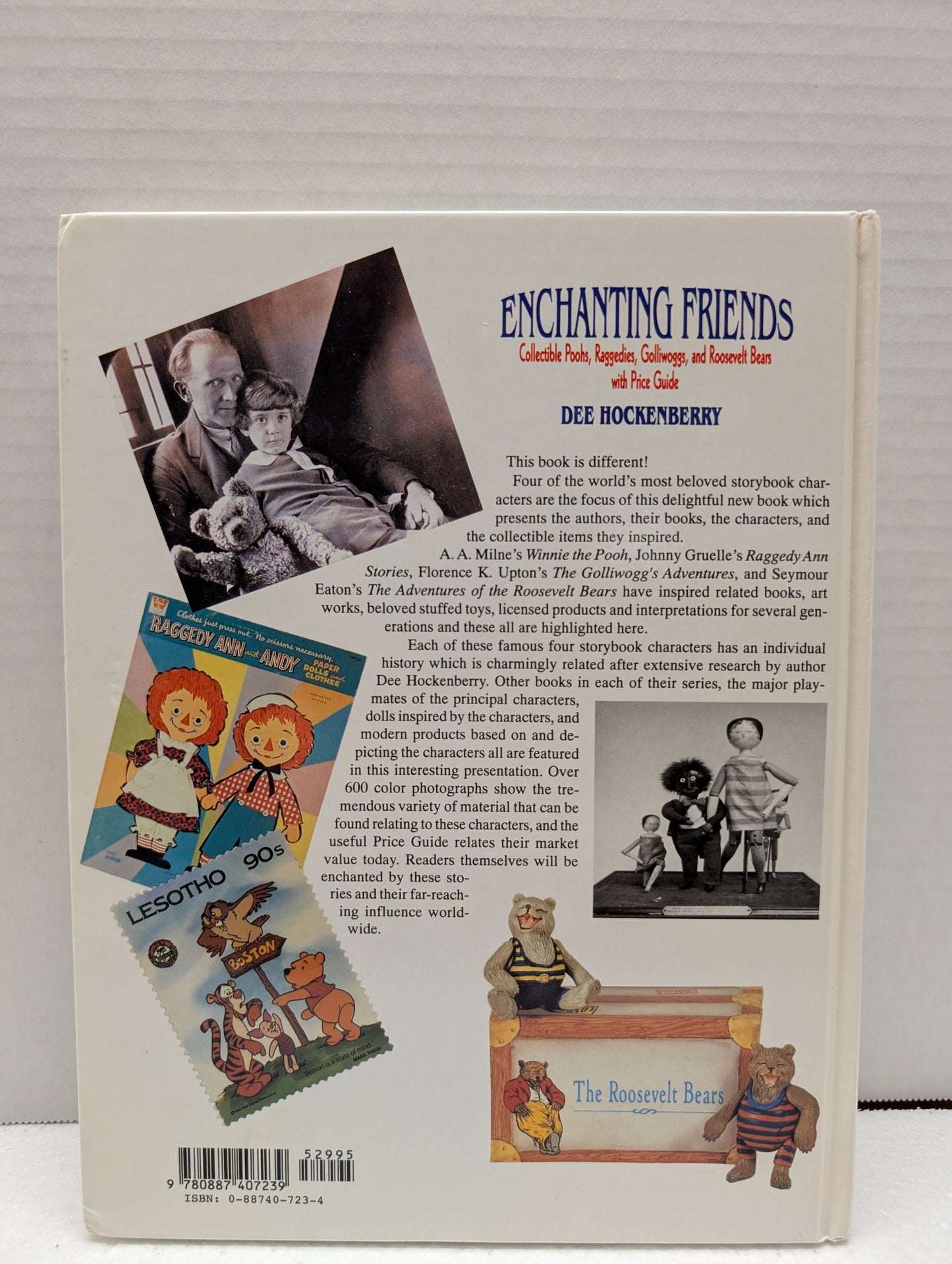 Book Enchanting Friends: Collectible Poohs, Raggedies, Gollis, & Roosevelt Bear image 3