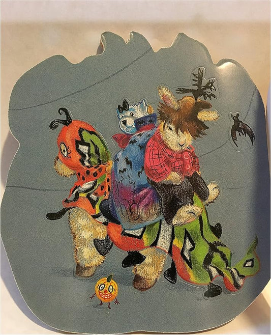 North American Halloween Tricky Trio Sticker Book #5108 image 1