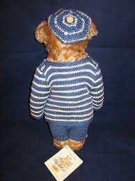 Steiff 1907 Classic Teddybar in Sweater Set #027659 image 3