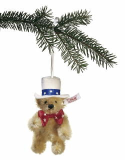 Steiff First American Teddy Bear Ornament 10cm Collectible – Teddys