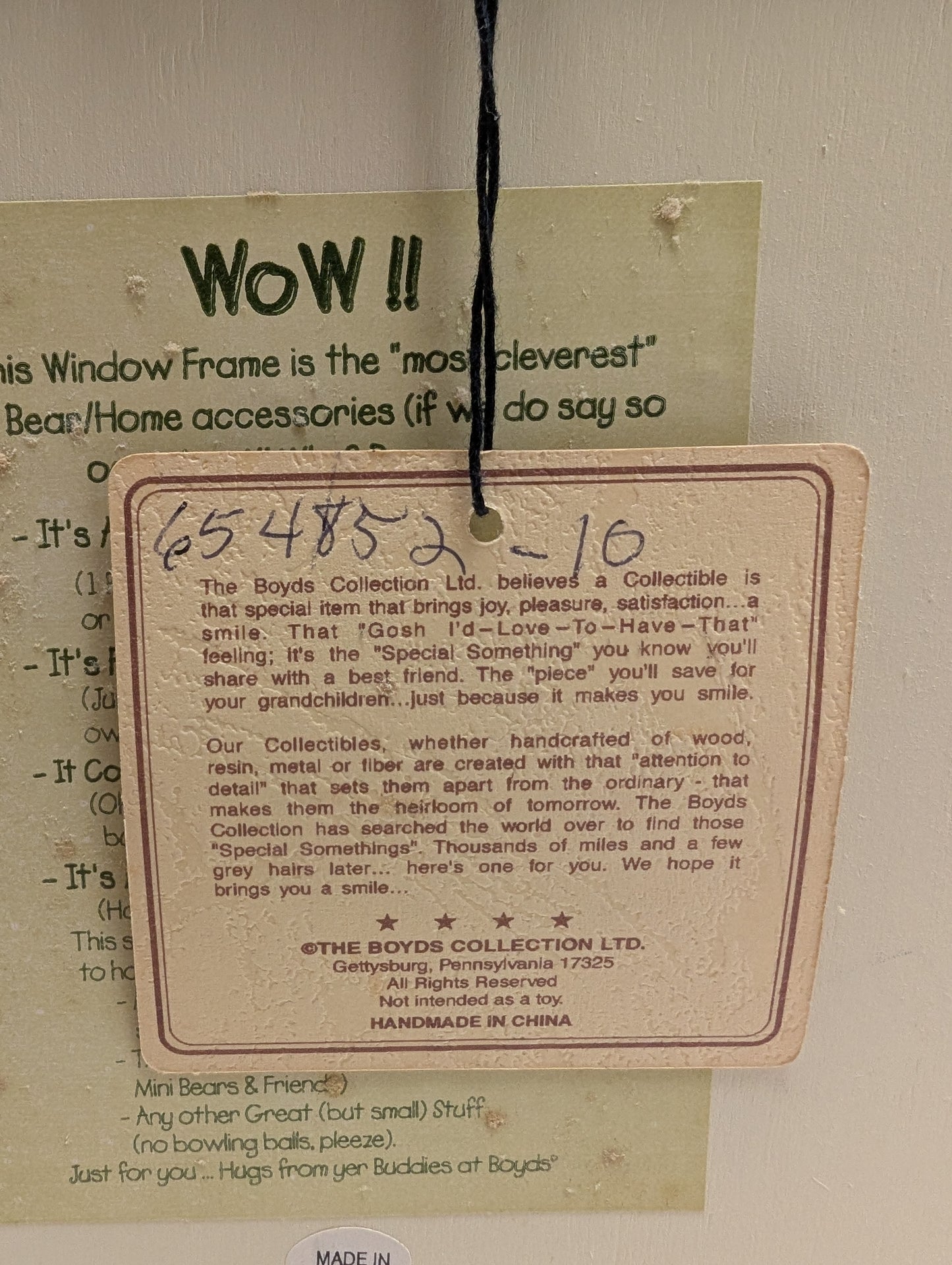 Boyds Window Frame 654852-10 image 2