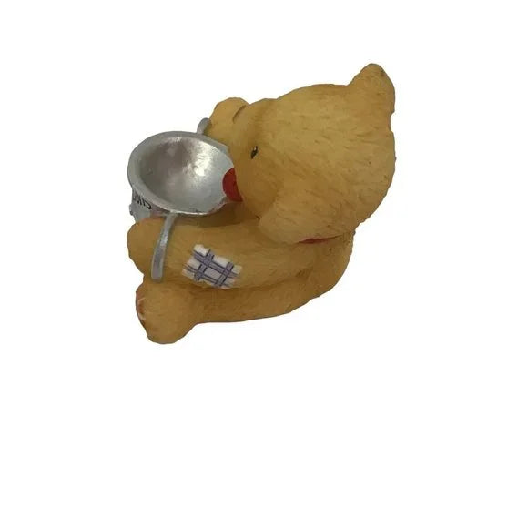 Cherished Teddies Congratulations Mini Figurine #477451 Bear with Trophy image 3