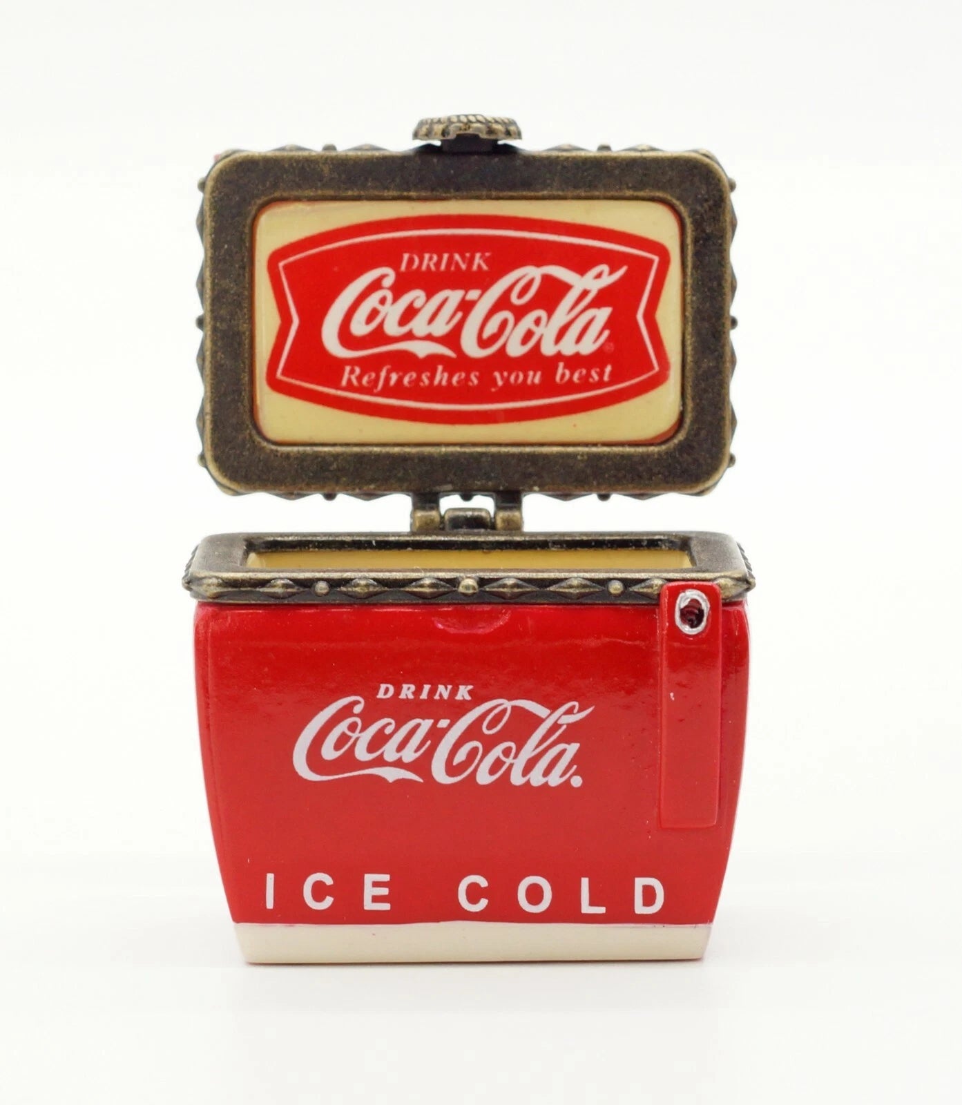 Boyds Treasure Box Coke Chest w.Thirstin' 919910 image 6