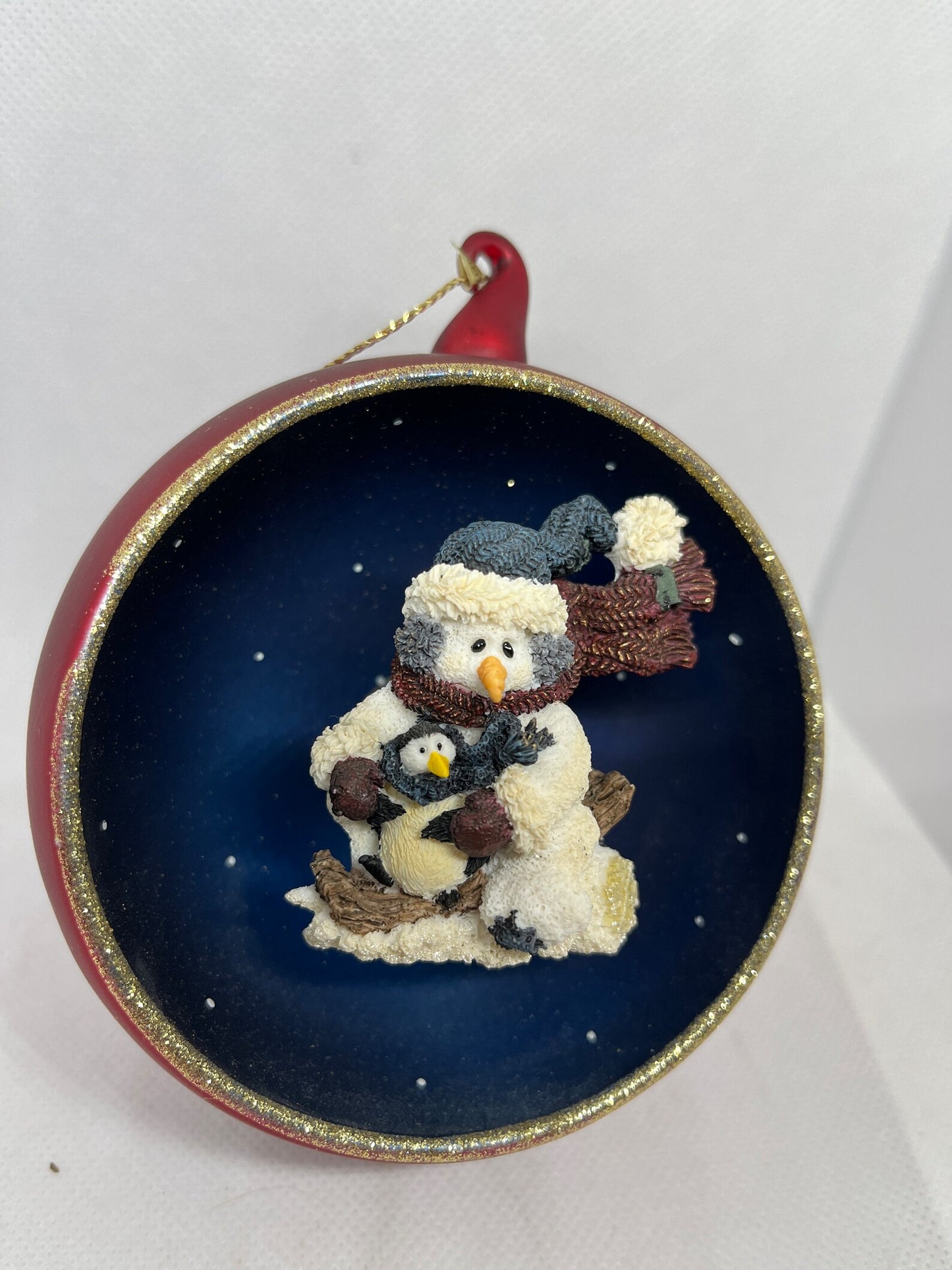 Boyds Folkstone Nanuk Glass & Resin Ornament Limited to 1998 25956 image 0