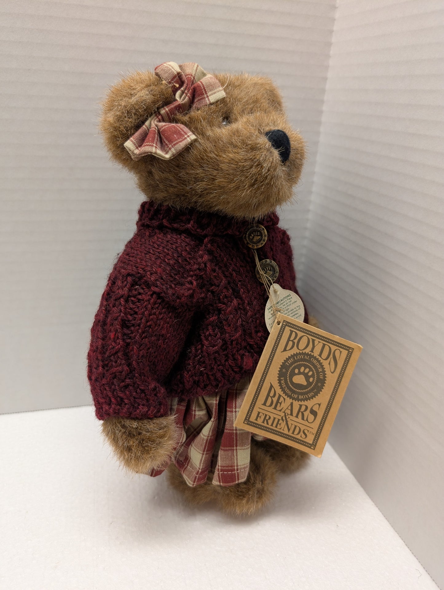 Boyds Bear Plush Velma Q Berriweather 1996-51 image 5