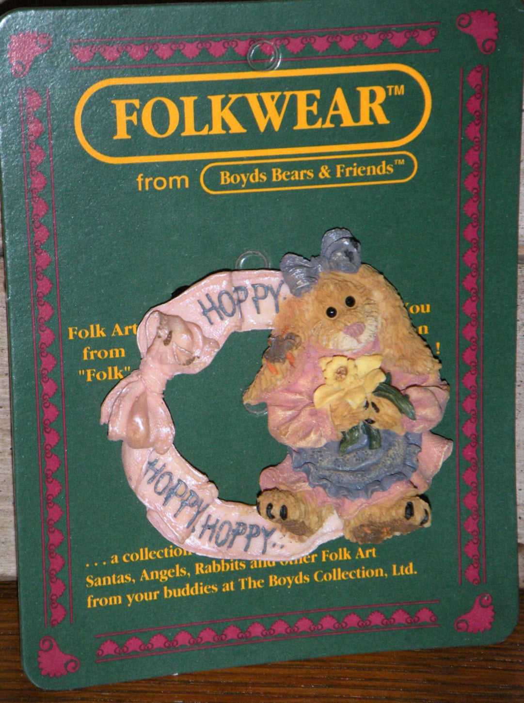 Boyds Pin Folkwear Flora Hoppy Spring 26418 image 2