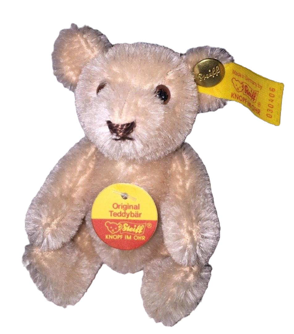 Steiff Miniature Rose Bear Teddy Original 030406 10cm image 3