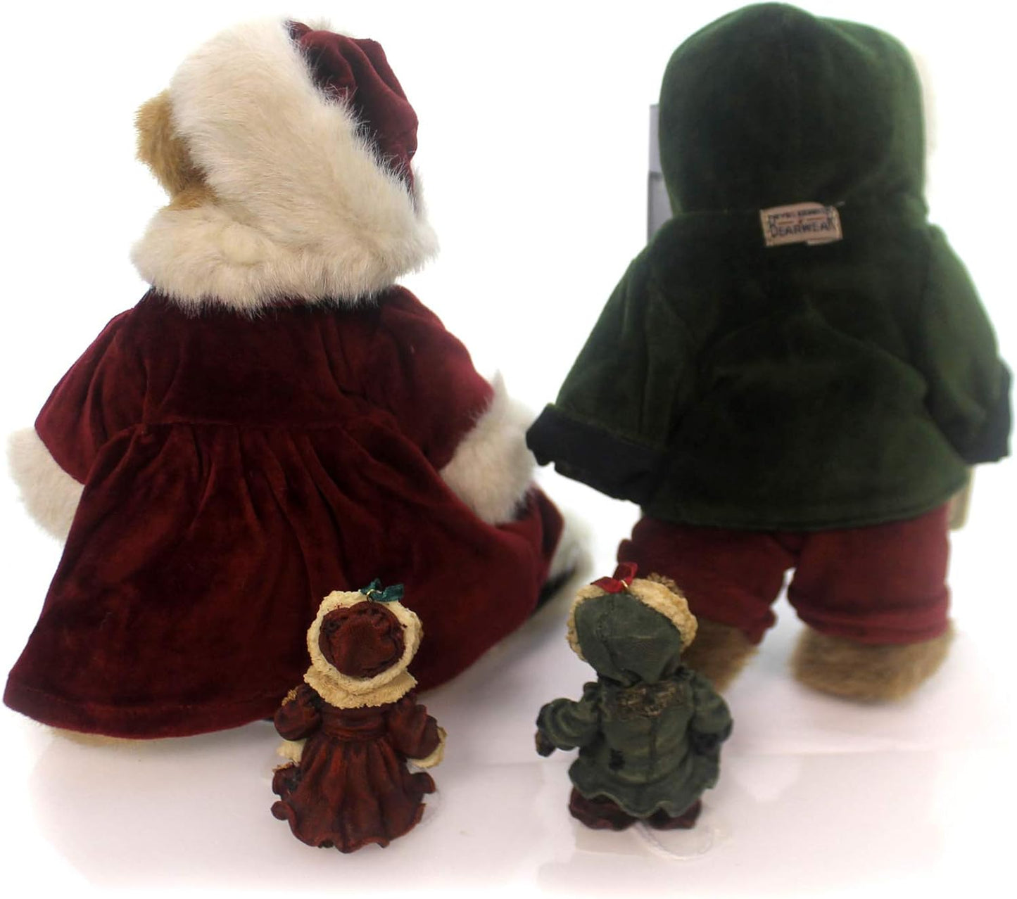Boyds Bear Plush Matthew and Bailey Plush&Matching Ornament Set Lt Ed 9227 image 1