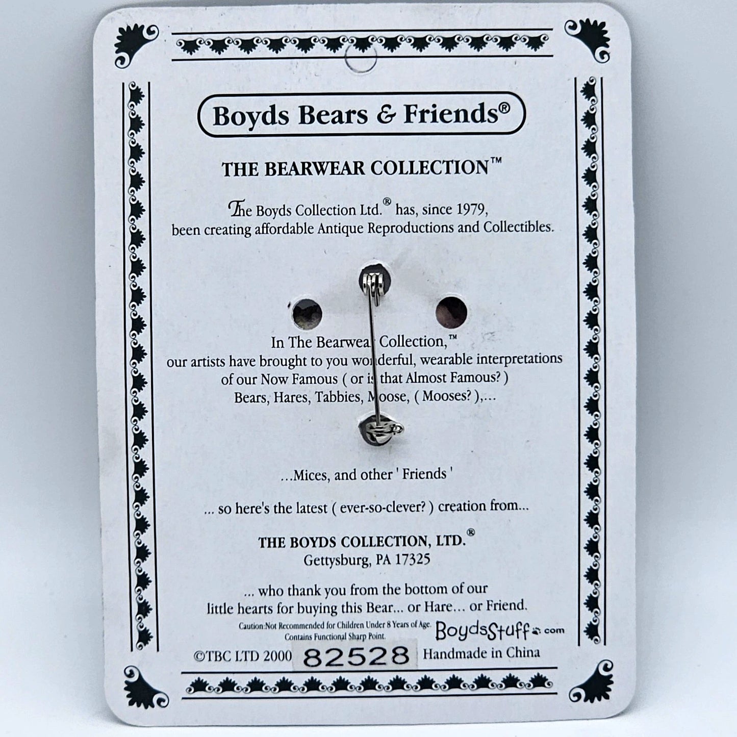 Boyds Pin Bearwear Momma Carealot w. Scoots & Toots 82528 image 4