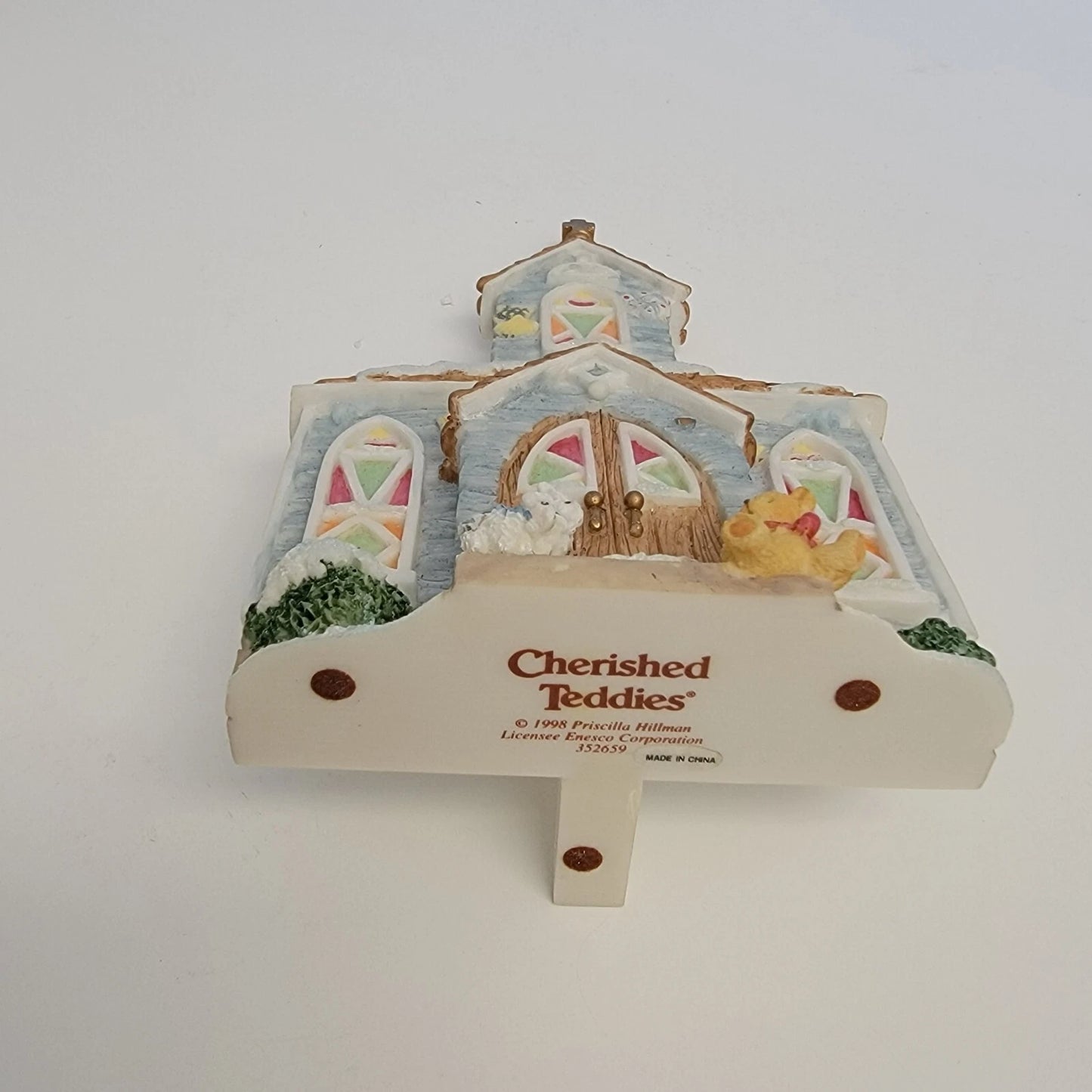 Cherished Teddies Neighborhood WINTER CHURCH BUILDING #352675 image 6