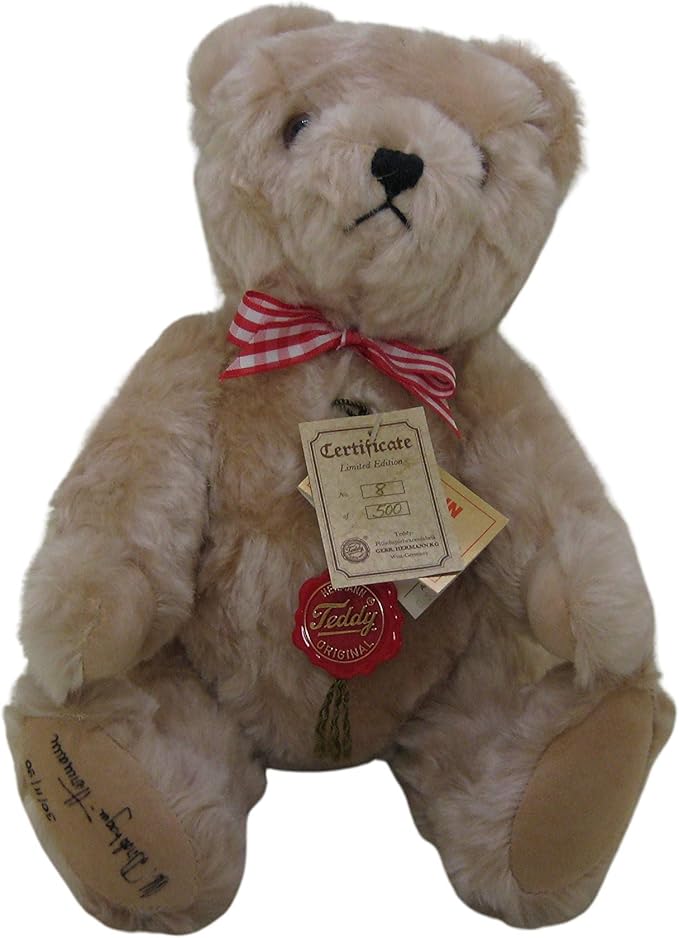 Hermann Bear Beige Mohair 13 inch Bear 051350 image 0