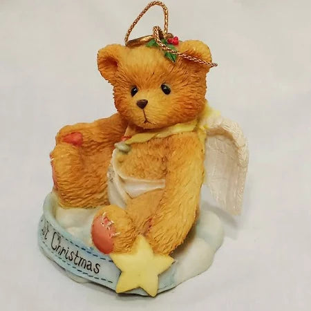 Cherished Teddies Baby's 1st Christmas Ornament 1995 image 1