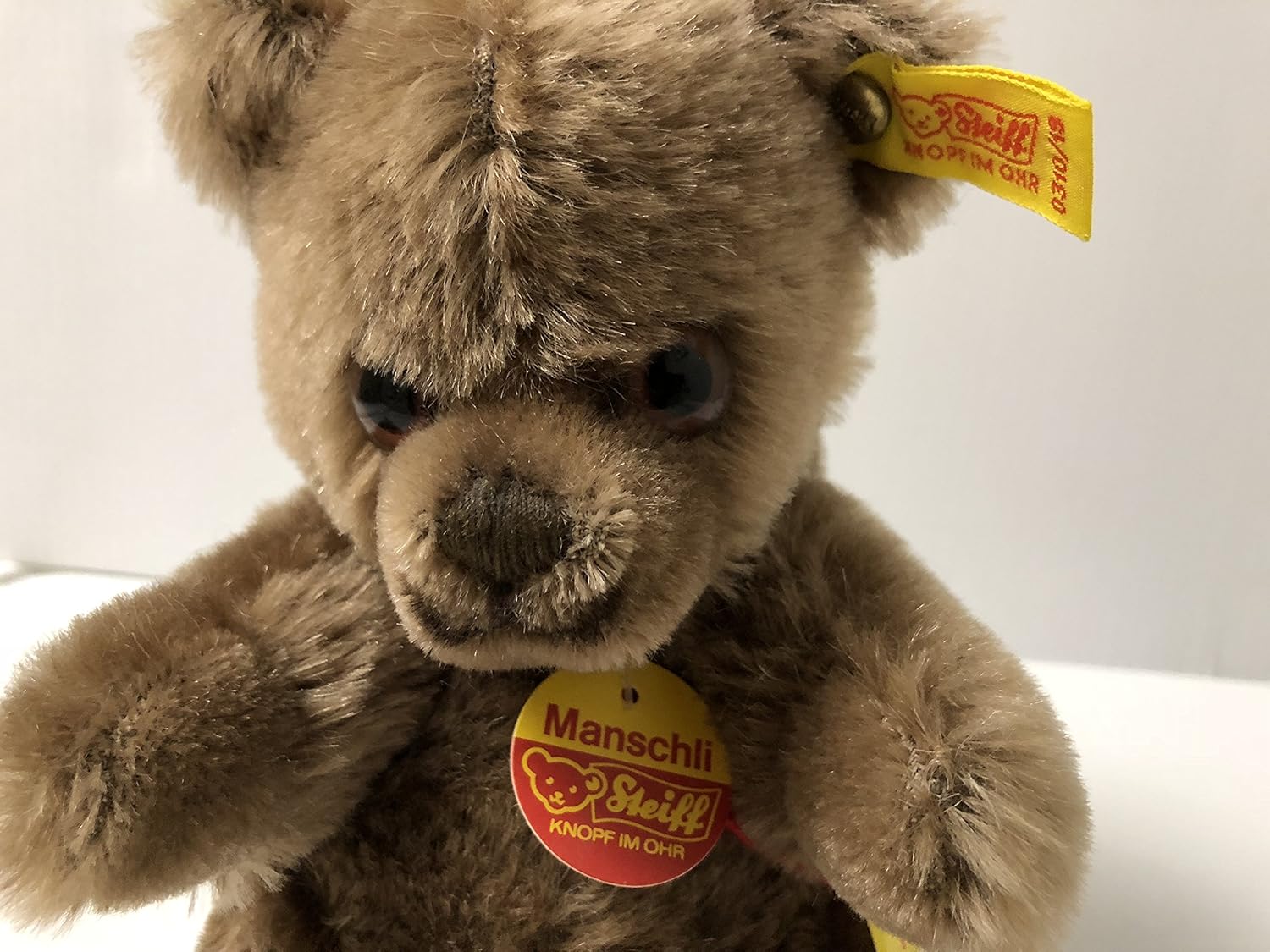 Steiff Mohair Sitting Manschili 0300/19 (Buddha Bear) image 2