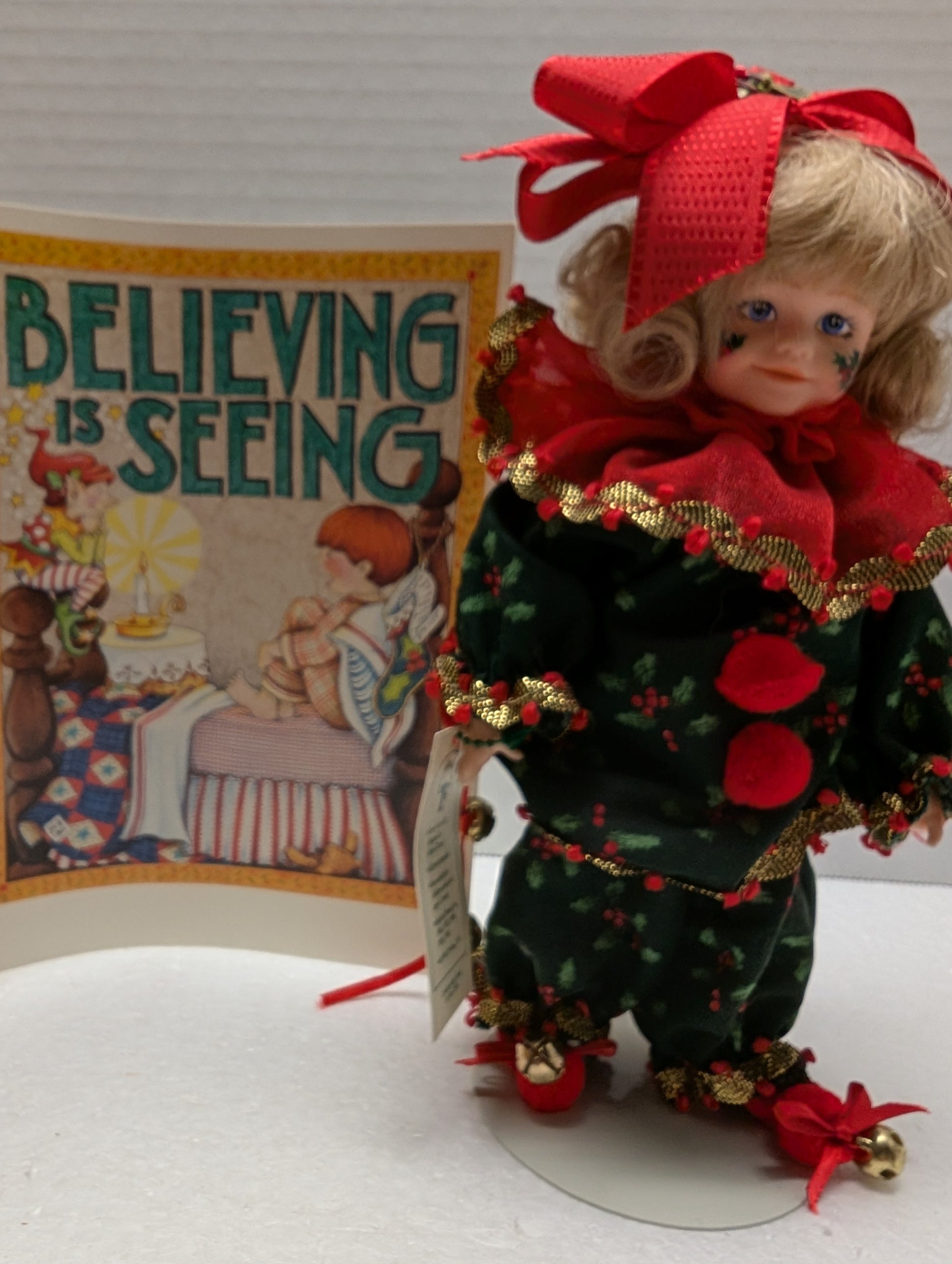 Robin Woods Jingles Christmas 8" Doll 26779 8" image 8