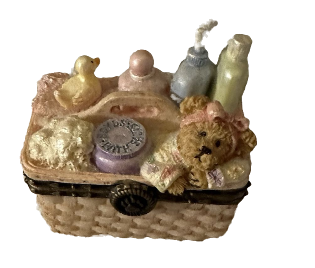 Boyds Treasure Box Bubbles Relax a Lot 392162LB Longenburger image 0