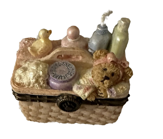 Boyds Treasure Box Bubbles Relax a Lot 392162LB Longenburger image 0