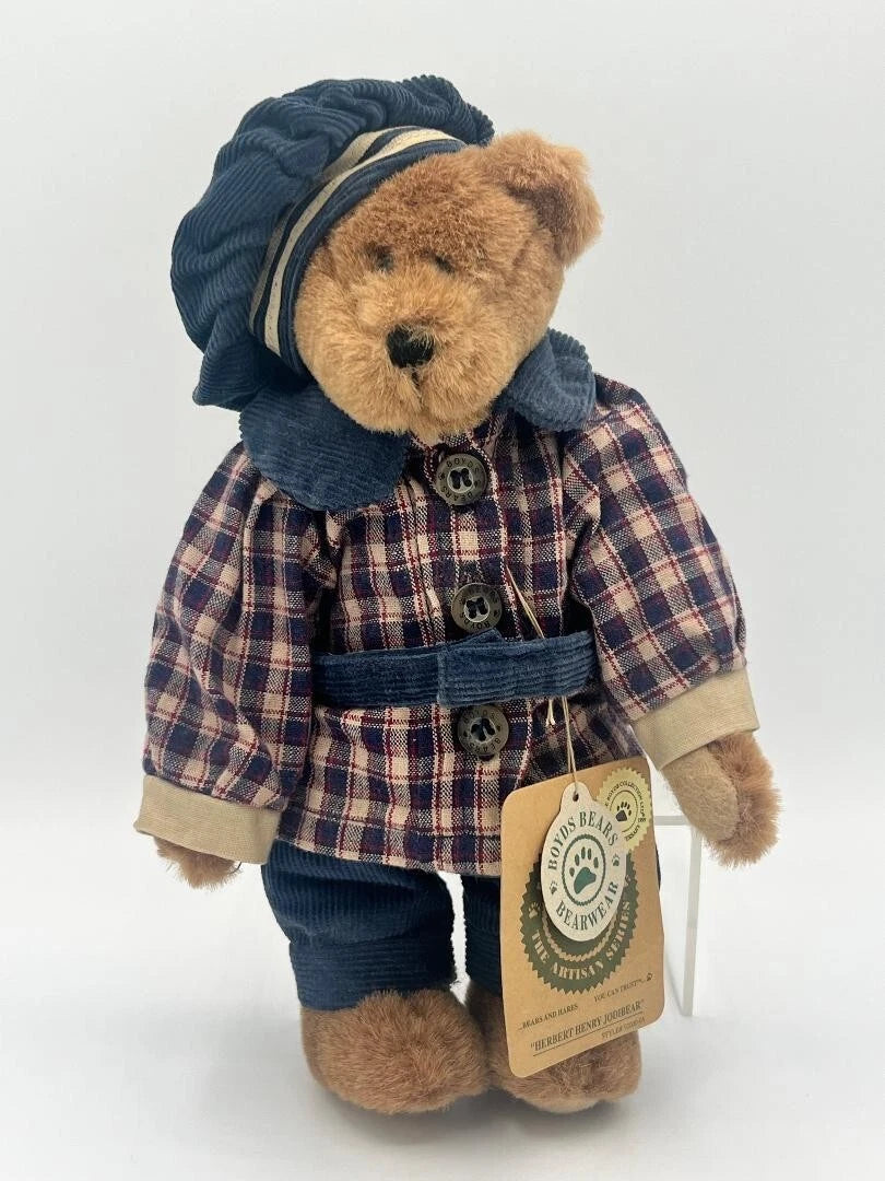 Boyds  Bear Plush Herbert Henry Jodibear  92000-05 image 0