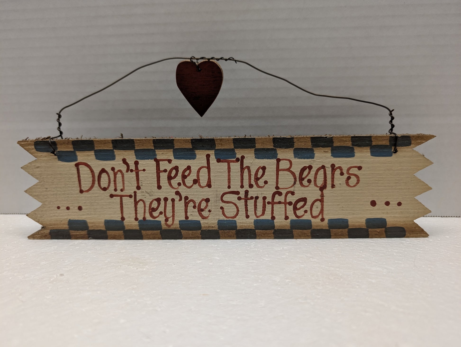 Don't Feed the Bears They're Stuffed Sign image 0