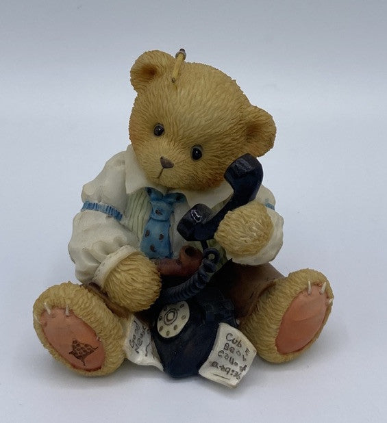 Cherished Teddies R. Harrison Hartford Symbol of Membership CT002 & Pin CRT124 image 0