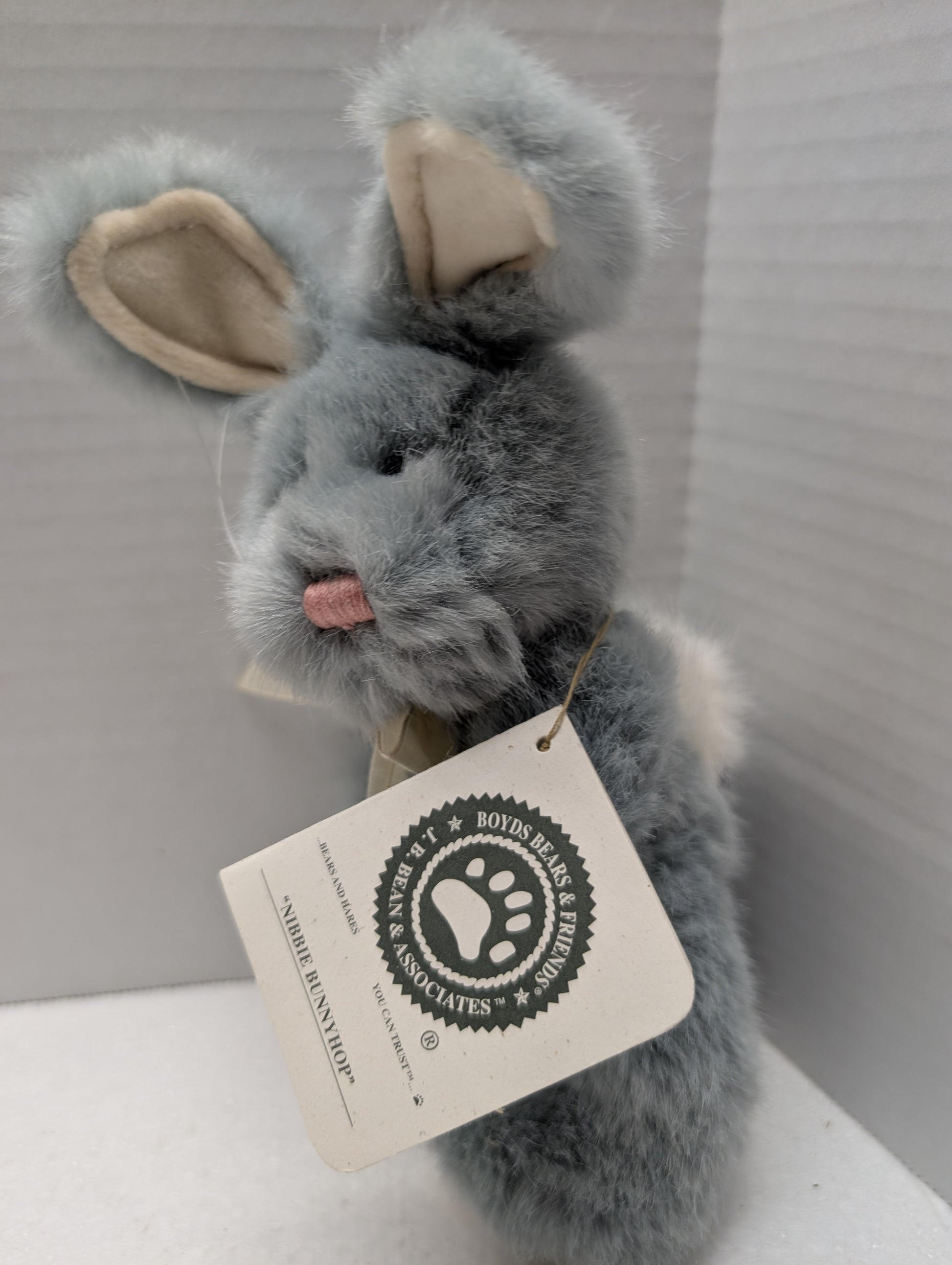 Boyds Plush Hare Nibbie Bunnyhop #522700-06 image 1