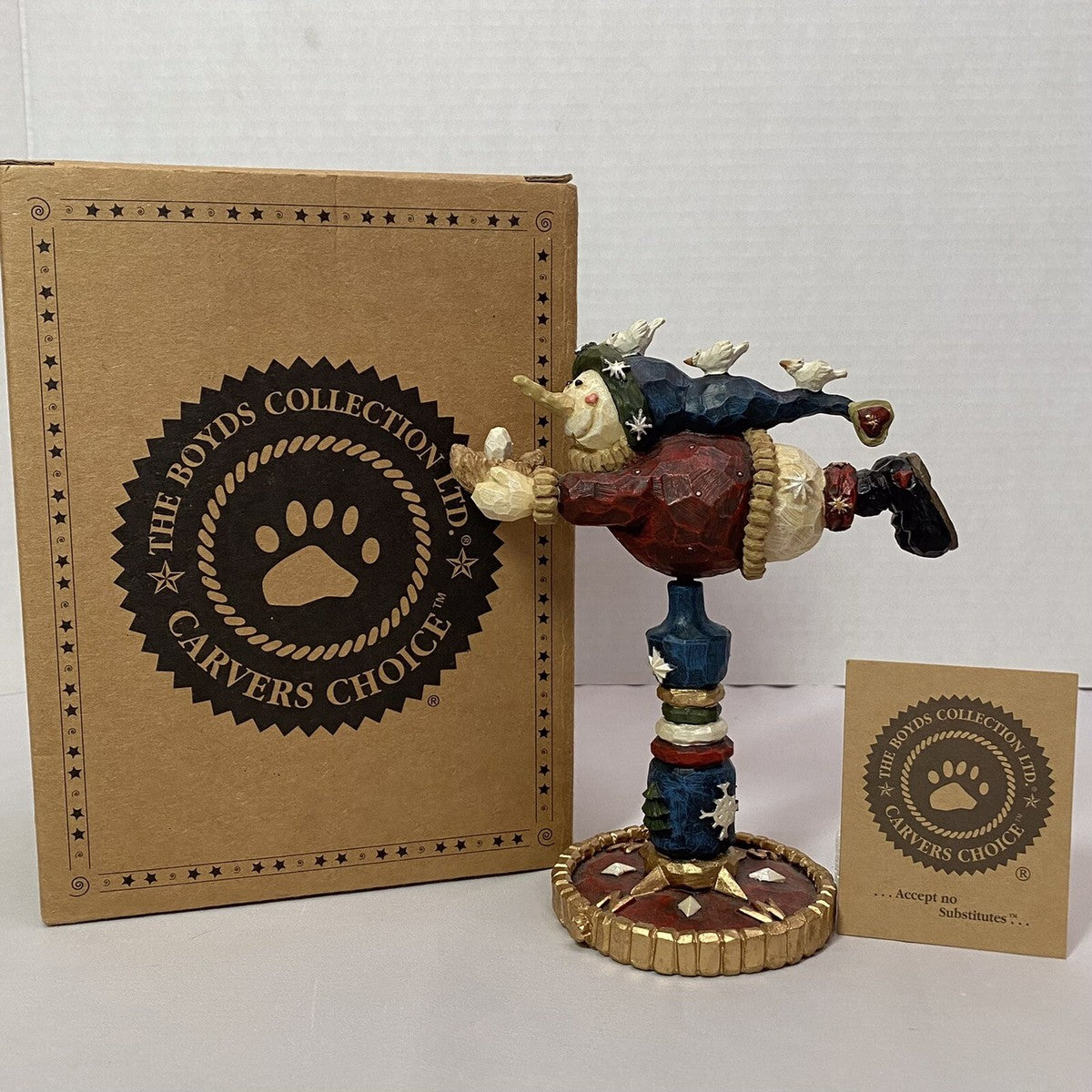 Boyds Carvers Choice Barnaby JrHomeward Bound #370101 image 1