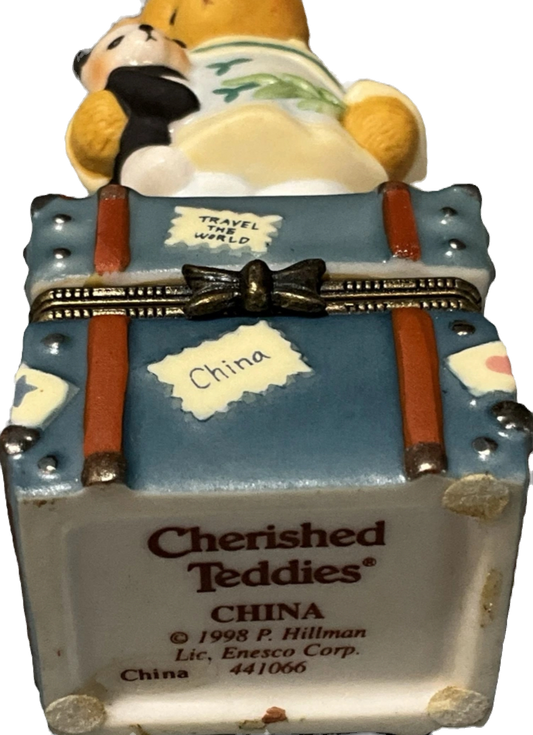 Cherished Teddies China Hinged Box 441066 image 0