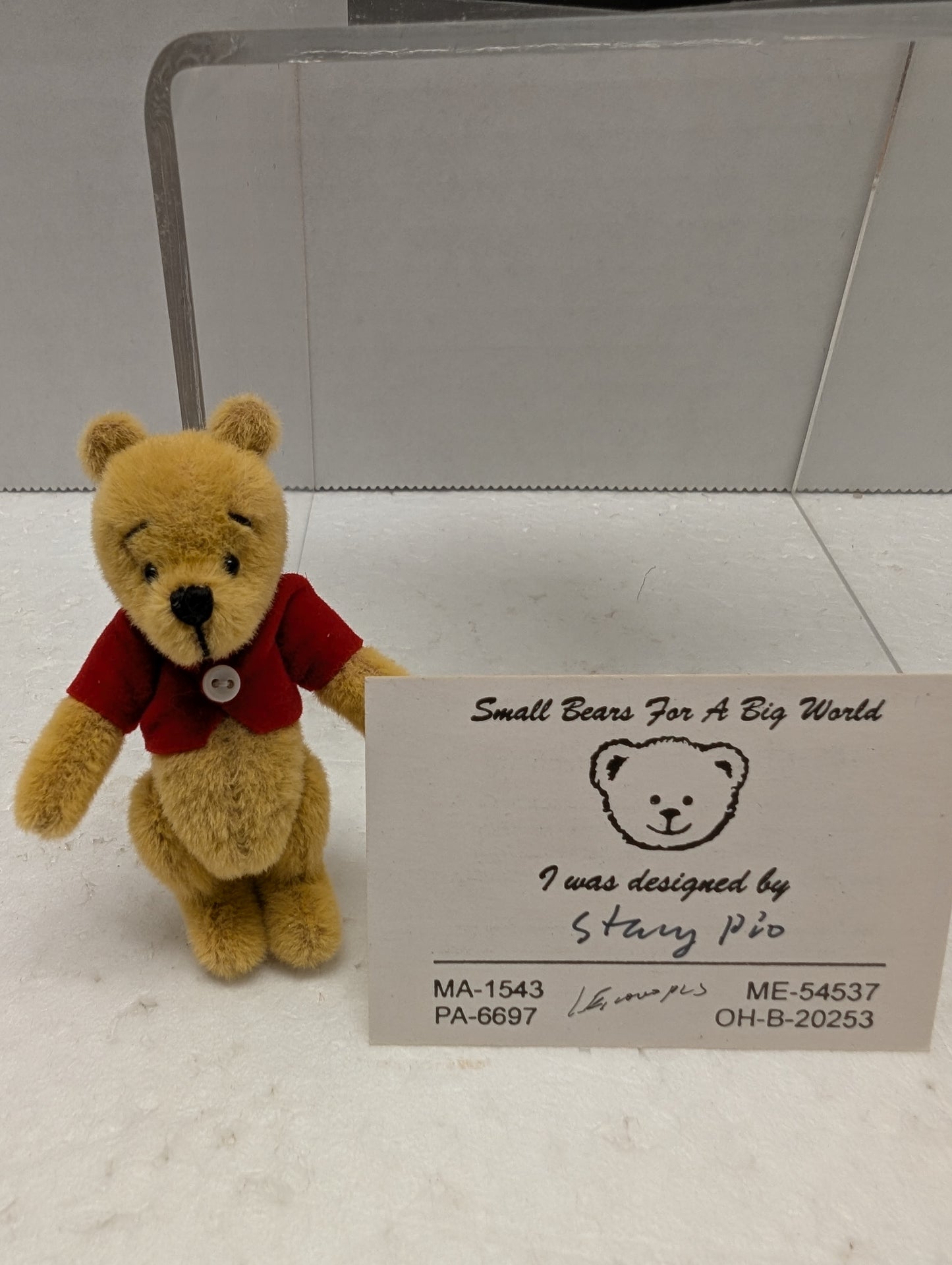 World of Miniature Bears Pooh image 1