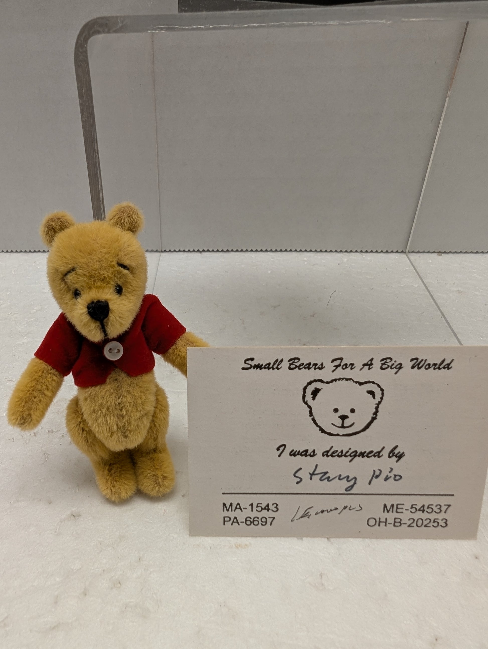 World of Miniature Bears Pooh image 1
