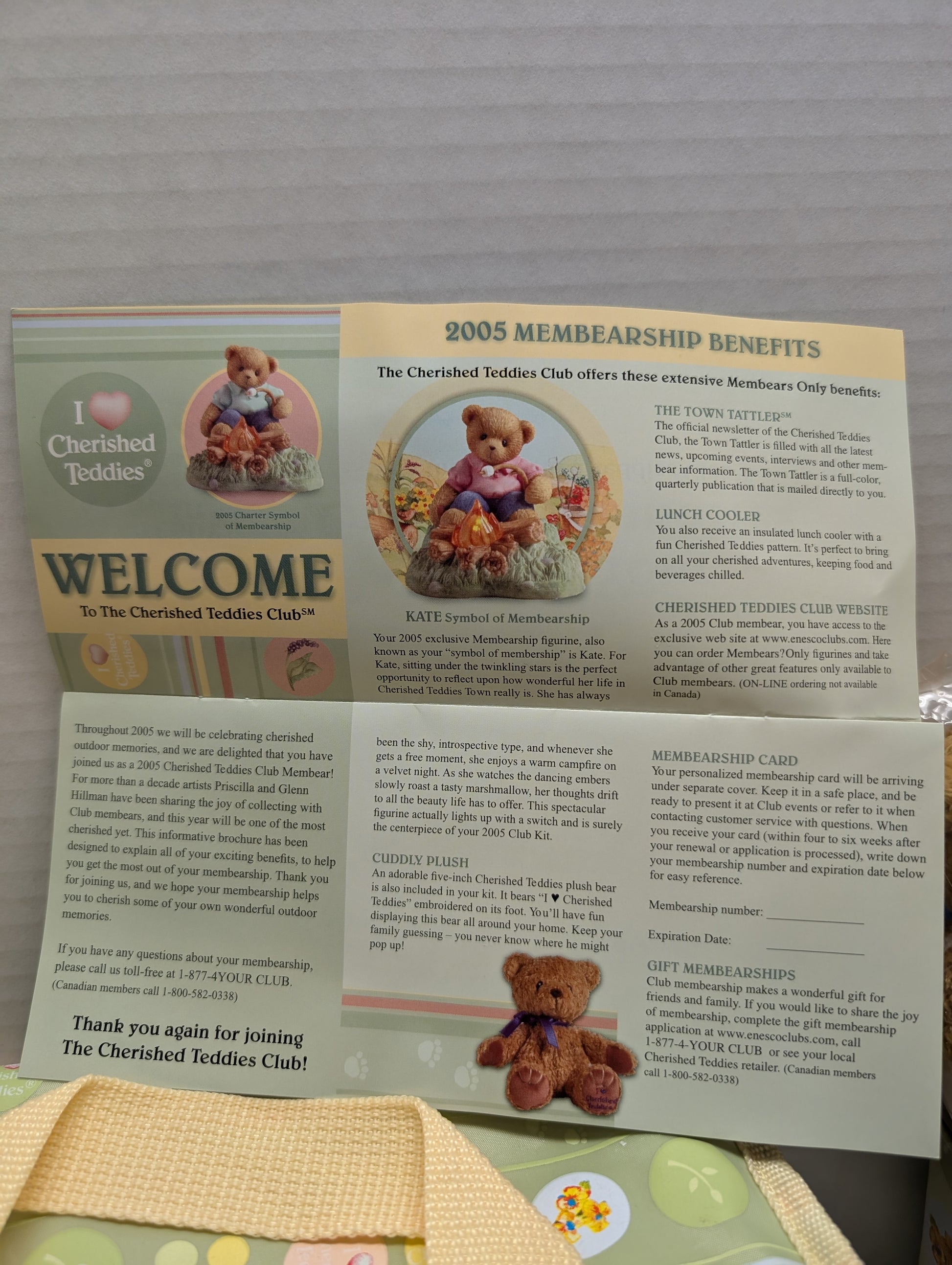 Cherished Teddies Club 2005 CTN 2005 image 7