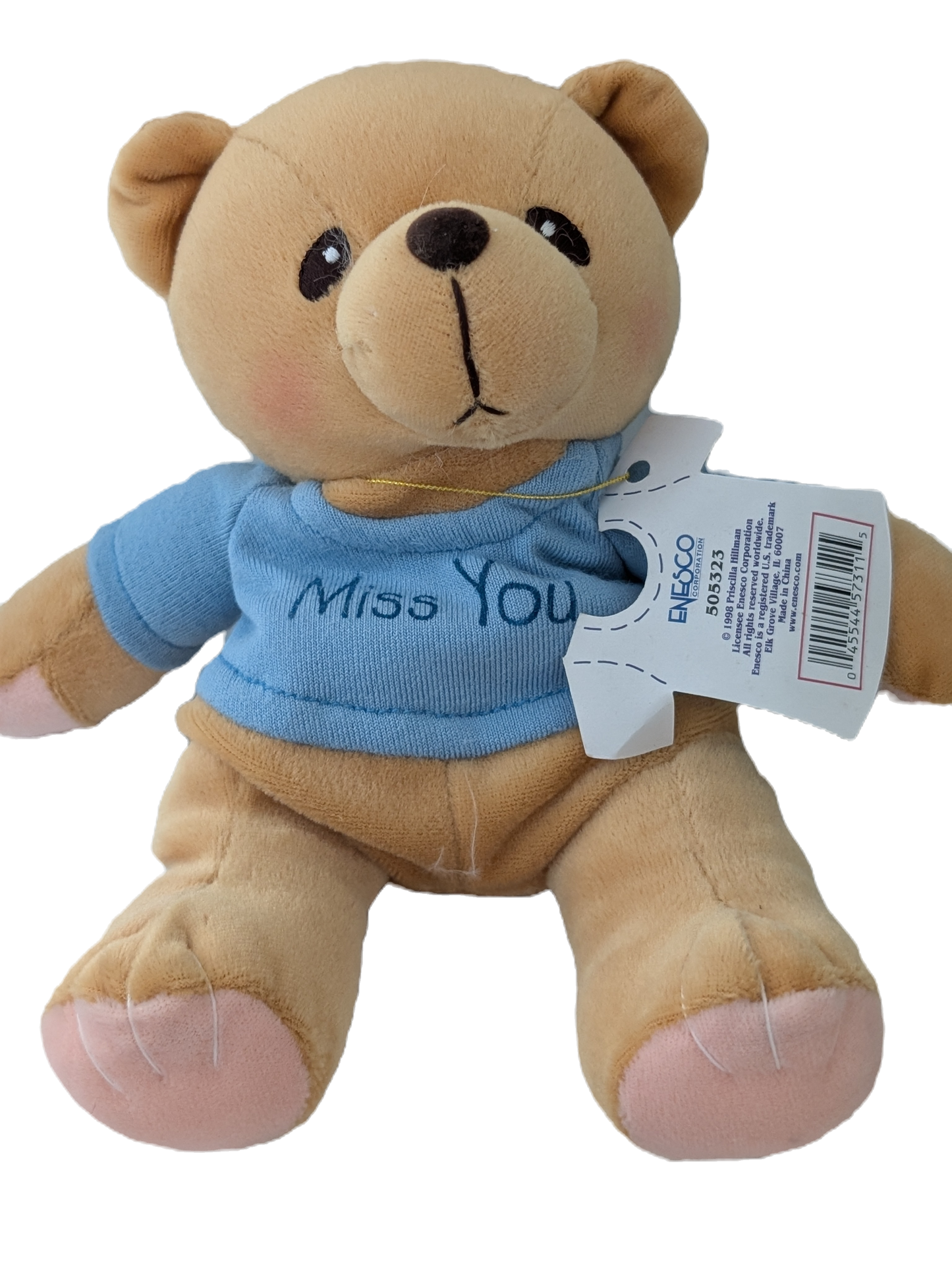 Cherished Teddies Bear Miss You Blue T shirt 505323 image 0