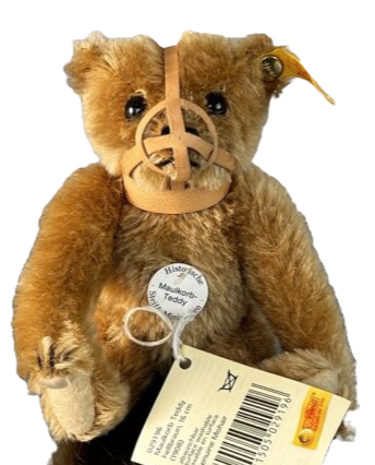 Steiff Miniature Muzzle Bear Beige 16cm 1908 Replica 029196 image 1