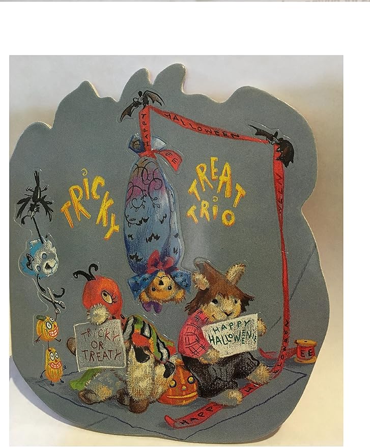 North American Halloween Tricky Trio Sticker Book #5108 image 2