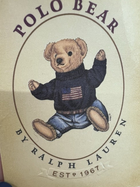 Steiff Ralph Lauren Polo Bear The American Flag Bear Ltd Ed 3500