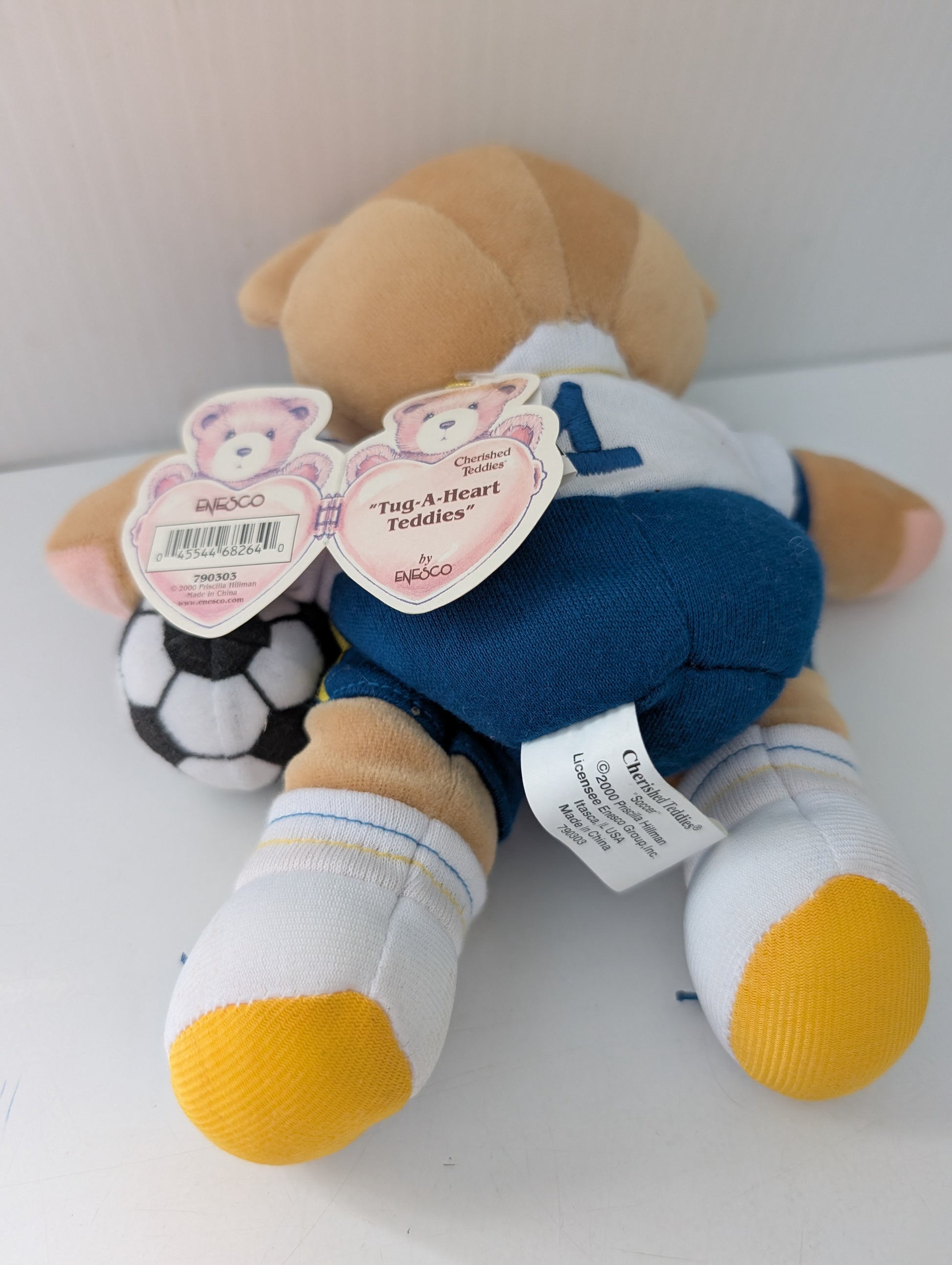 Cherished Teddies Bear Sports Plush Soccer 790303 image 2