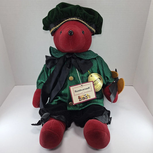 North American Bear VIB 20" Cloth Bear VIB REMBEARANDT Artist Bear  3040 image 0